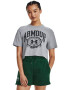 Under Armour Top crop cu logo pentru antrenament Collegiate - Pled.ro