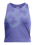 Under Armour Top racerback cu monograma pentru antrenament Motion Branded - Pled.ro