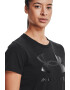 Under Armour Tricou Sportstyle Graphic W Negru - Pled.ro