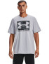 Under Armour Tricou cu imprimeu logo pentru fitness ABC Camo - Pled.ro