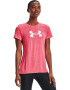 Under Armour Tricou cu imprimeu logo contrastant pentru fitness Tech Twist - Pled.ro