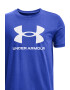 Under Armour Tricou cu logo pentru fitness Sportstyle - Pled.ro