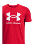 Under Armour Tricou cu logo pentru fitness Sportstyle - Pled.ro