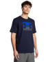 Under Armour Tricou cu logo pentru fitness Boxed Sports - Pled.ro