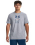 Under Armour Tricou lejer cu imprimeu logo pentru fitness Branded - Pled.ro