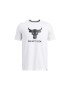 Under Armour Tricou Project Rock 1383191-100 Barbati Alb - Pled.ro