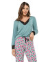 Uniconf Pijama dama din modal PFV56IMP104 - Pled.ro