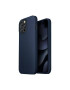 uniq Husa de protectie Lino pentru iPhone 13 Pro / 13 Marine Blue - Pled.ro