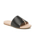 Unisa Papuci flip-flop dama 302825165 Piele naturala Negru - Pled.ro