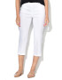 United Colors of Benetton Pantaloni crop din amestec de in - Pled.ro