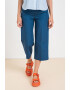 United Colors of Benetton Pantaloni culotte cu talie inalta - Pled.ro