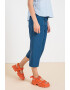 United Colors of Benetton Pantaloni culotte cu talie inalta - Pled.ro