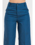 United Colors of Benetton Pantaloni culotte cu talie inalta - Pled.ro