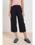 United Colors of Benetton Pantaloni culotte cu talie inalta - Pled.ro