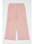 United Colors of Benetton Pantaloni de trening de bumbac cu buzunare multiple - Pled.ro