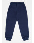 United Colors of Benetton Pantaloni de trening din bumbac cu snur in talie - Pled.ro