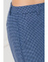 United Colors of Benetton Pantaloni din amestec de lana cu imprimeu houndstooth - Pled.ro