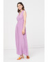 United Colors of Benetton Rochie maxi evazata cu decolteu cache-coeur - Pled.ro