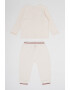 United Colors of Benetton Set de bluza din bumbac si pantaloni sport - Pled.ro