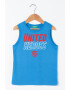 United Colors of Benetton Top de bumbac cu imprimeu - Pled.ro