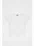 United Colors of Benetton Tricou cu broderie florala - Pled.ro