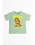 United Colors of Benetton Tricou cu decolteu la baza gatului si imprimeu cu Garfield - Pled.ro