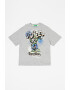 United Colors of Benetton Tricou de bumbac cu imprimeu graffiti - Pled.ro