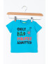 United Colors of Benetton Tricou de bumbac cu imprimeu text - Pled.ro