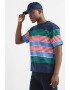 United Colors of Benetton Tricou de bumbac cu model in dungi - Pled.ro