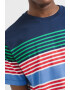 United Colors of Benetton Tricou de bumbac cu model in dungi - Pled.ro