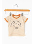 United Colors of Benetton Tricou de bumbac organic cu dungi - Pled.ro