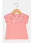 United Colors of Benetton Tricou din bumbac cu imprimeu floral - Pled.ro