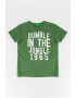 United Colors of Benetton Tricou din bumbac cu imprimeu text - Pled.ro