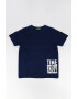 United Colors of Benetton Tricou din bumbac cu imprimeu text - Pled.ro