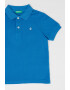 United Colors of Benetton Tricou polo din bumbac pique cu logo - Pled.ro