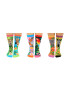 United OddSocks Set de sosete cu imprimeu personalizat - 6 piese - Pled.ro