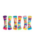 United OddSocks Set de sosete cu imprimeu personalizat - 6 piese - Pled.ro