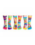 United OddSocks Set de sosete cu imprimeu personalizat - 6 piese - Pled.ro