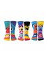 United OddSocks Set de sosete cu imprimeu personalizat - 6 piese - Pled.ro