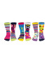 United OddSocks Set de sosete cu imprimeu personalizat - 6 piese - Pled.ro