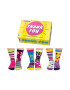 United OddSocks Set de sosete cu imprimeu personalizat - 6 piese - Pled.ro