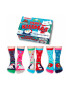 United OddSocks Set de sosete cu imprimeu personalizat - 6 piese - Pled.ro