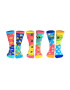 United OddSocks Set de sosete cu imprimeu personalizat - 6 piese - Pled.ro