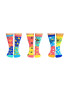 United OddSocks Set de sosete cu imprimeu personalizat - 6 piese - Pled.ro