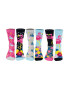 United OddSocks Set de sosete cu imprimeu personalizat - 6 piese - Pled.ro