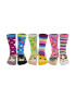 United OddSocks Set de sosete cu imprimeu personalizat - 6 piese - Pled.ro