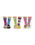 United OddSocks Set de sosete cu imprimeu personalizat - 6 piese - Pled.ro