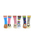 United OddSocks Set de sosete cu imprimeu personalizat - 6 piese - Pled.ro