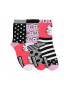 United OddSocks Set de sosete cu model - 3 piese - Pled.ro