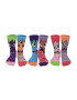 United OddSocks Set de sosete lungi cu imprimeu - 3 perechi - Pled.ro